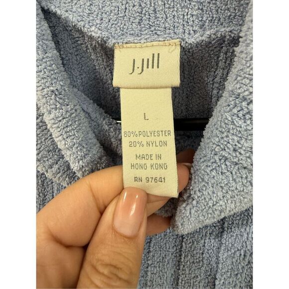 J Jill vintage label cowl neck soft sweater sz L - Picture 3 of 6